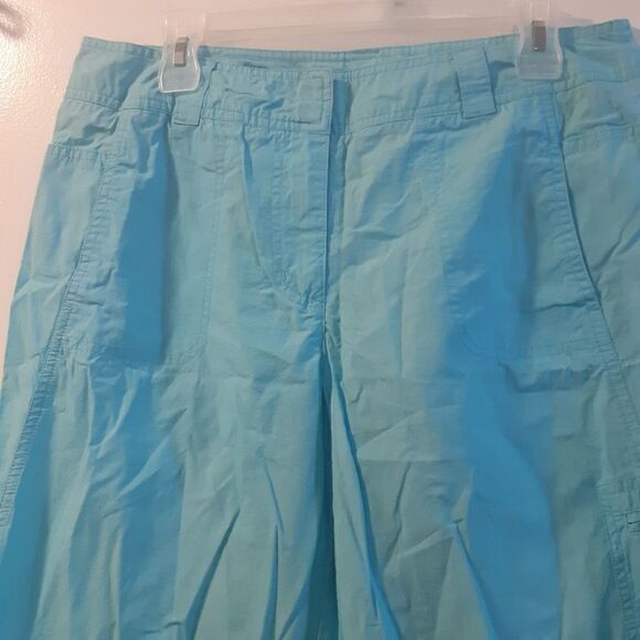 Women's 7 Pocket Blue Capris Reitmans size 11 - Picture 2 of 13